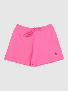 Bodycare Kids Girls Shorts Solid Pack of 1-Aurora Pink