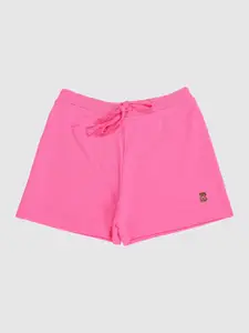 Bodycare Kids Girls Shorts Solid Pack of 1-Aurora Pink