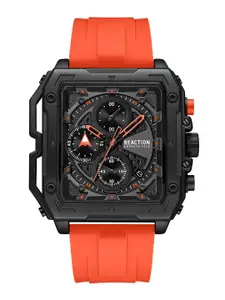 REACTION KENNETH COLE Men Printed Dial & Straps Analogue Watch KRWGO0070302