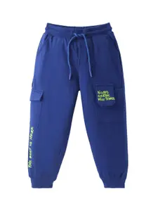 ARIAS By LARA DUTTA Boys Printed Mid-Rise Joggers