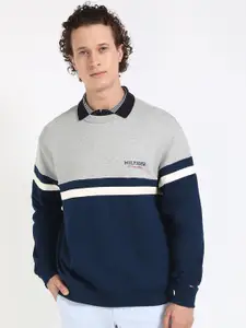 Tommy Hilfiger Men Colourblocked Pullover