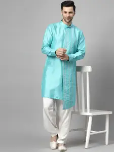 Utsav Fashion Embroidered High Slit Gotta Patti Kurta with Pyjama