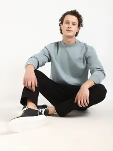 Calvin Klein Jeans Men Round Neck Pure Cotton Sweatshirt