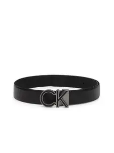 Calvin Klein Men Textured Leather Belt
