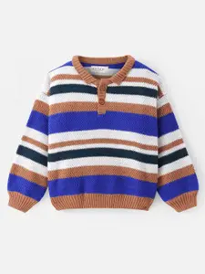 ARIAS By LARA DUTTA Boys Striped Pullover