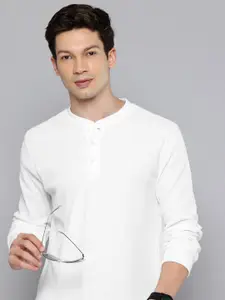 Levis Henley Neck Waffle Weave Slim Fit T-shirt