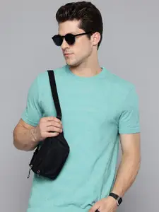 Levis Slim Fit Self Design Brand Logo Printed T-Shirt