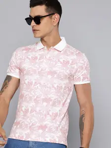 Levis Floral Printed Polo Collar Slim Fit T-shirt