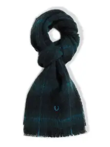 Fred Perry Men Wool Tartan  Scarves