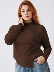 DressBerry Women Plus Size Solid Top