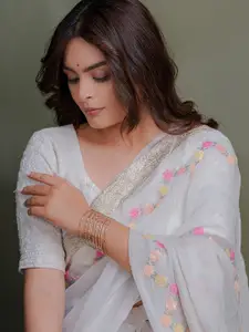 Zeraki Jewels Set Of 8 Gold-Plated Bangles