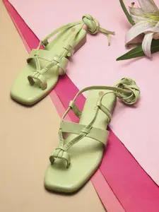 DIVASTRI Women Open Toe Flats