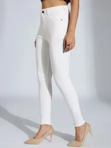 Miss Chase Women Skinny Fit High-Rise Jeans