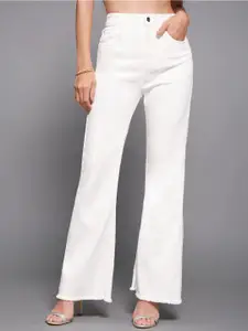 Miss Chase Women Bootcut High-Rise Light Fade Stretchable Jeans