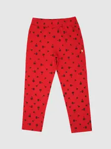 Bodycare Boys Printed Cotton Regular Fit Track Pants