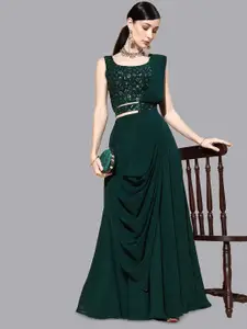 Libas Embroidered Sequinned Ready to Wear Lehenga & Blouse With Dupatta