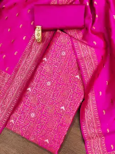 MANVAA Paisley Woven Design Unstitched Dress Material