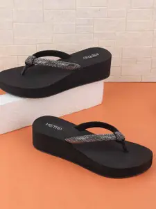 Metro Women Open Toe Wedge Heel Sandals