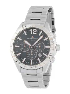 Jacques Lemans Men Skeleton Dial Chronograph Analogue Chronograph Watch 1-1751EZZ
