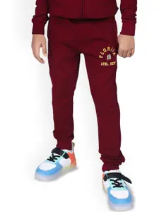 CRAZYPENGUIN ELITE Boys Cotton Regular Fit Mid-Rise Joggers