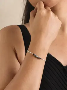 House of Aadyaa 925 sterling Silver Mangalsutra Bracelet