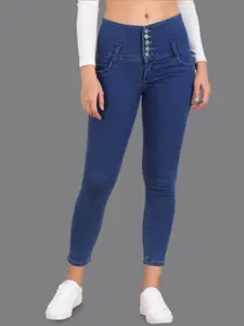 Moda Rapido Women Slim Fit Cropped Cotton Jeans
