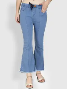 Moda Rapido Women Slim Fit Cotton Bootcut Jeans