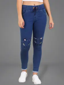 Moda Rapido Women Slim Fit Mildly Distressed Jeans