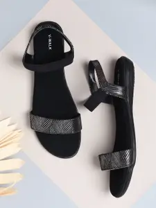 V-WALK Women Embellished Open Toe Flats