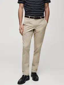 MANGO MAN Men Slim Fit Thermoregulated Chinos