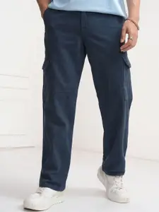 HIGHLANDER Men Overdyed Carpenter Fit Cargo Pant