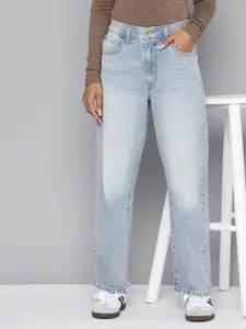 Levis Women 94 Babby Fit Heavy Fade Stretchable Jeans - Baggy