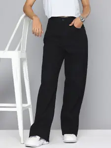 Levis Women Wide Leg High-Rise Stretchable Jeans