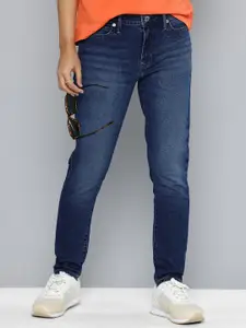 Levis Women 711 Skinny Fit Heavy Fade Stretchable Jeans