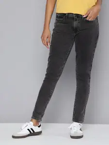 Levis Women 711 Skinny Fit Light Fade Stretchable Jeans