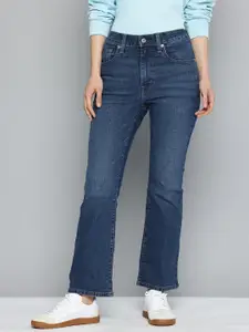 Levis Women 725 Slim Bootcut High-Rise Light Fade Stretchable Jeans