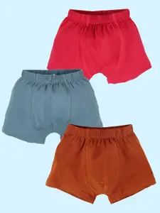 KiddoPanti Boys Pack Of 3 Shorts