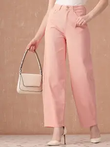 all about you Women Barrel Fit Mid-Rise Stretchable Jeans