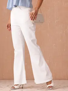 all about you Women Bootcut High-Rise Stretchable Jeans