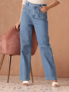 all about you Women Straight Fit High-Rise Stretchable Jeans