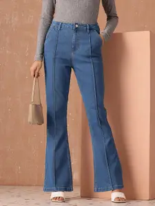 all about you Women Slim Bootcut High-Rise Stretchable Jeans