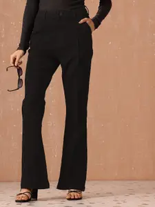 all about you Women Slim Bootcut High-Rise Stretchable Jeans