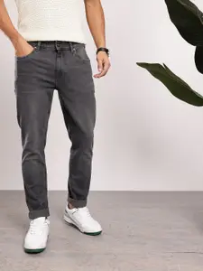 Nautica Men Slim Fit Mid-Rise Light Fade Stretchable Jeans