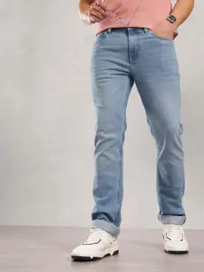 Nautica Men Straight Fit Light Fade Stretchable Jeans