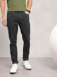 Nautica Men Slim Fit Mid-Rise Light Fade Stretchable Jeans