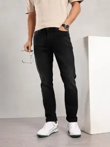 Nautica Men Slim Fit Mid-Rise Light Fade Stretchable Jeans