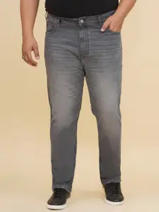 John Pride Men Plus Size Light Fade Stretchable Jeans