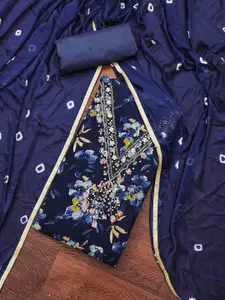 KIMISHA Embellished Unstitched Dress Material