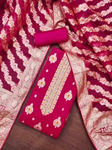 KIMISHA Organza Unstitched Dress Material