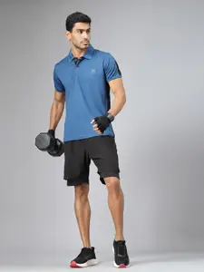 HRX by Hrithik Roshan Men Solid Polo Collar T-shirt